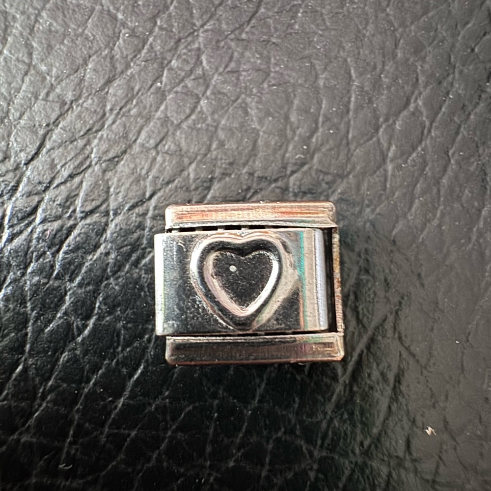 Heart Italian charm